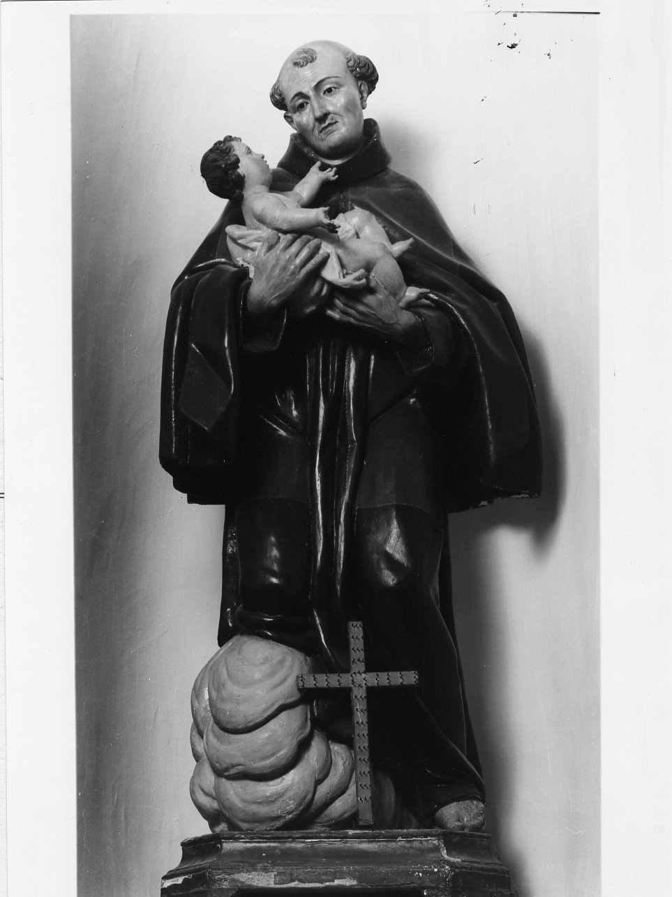 Santo (statua) - bottega campana (seconda metà sec. XIX)