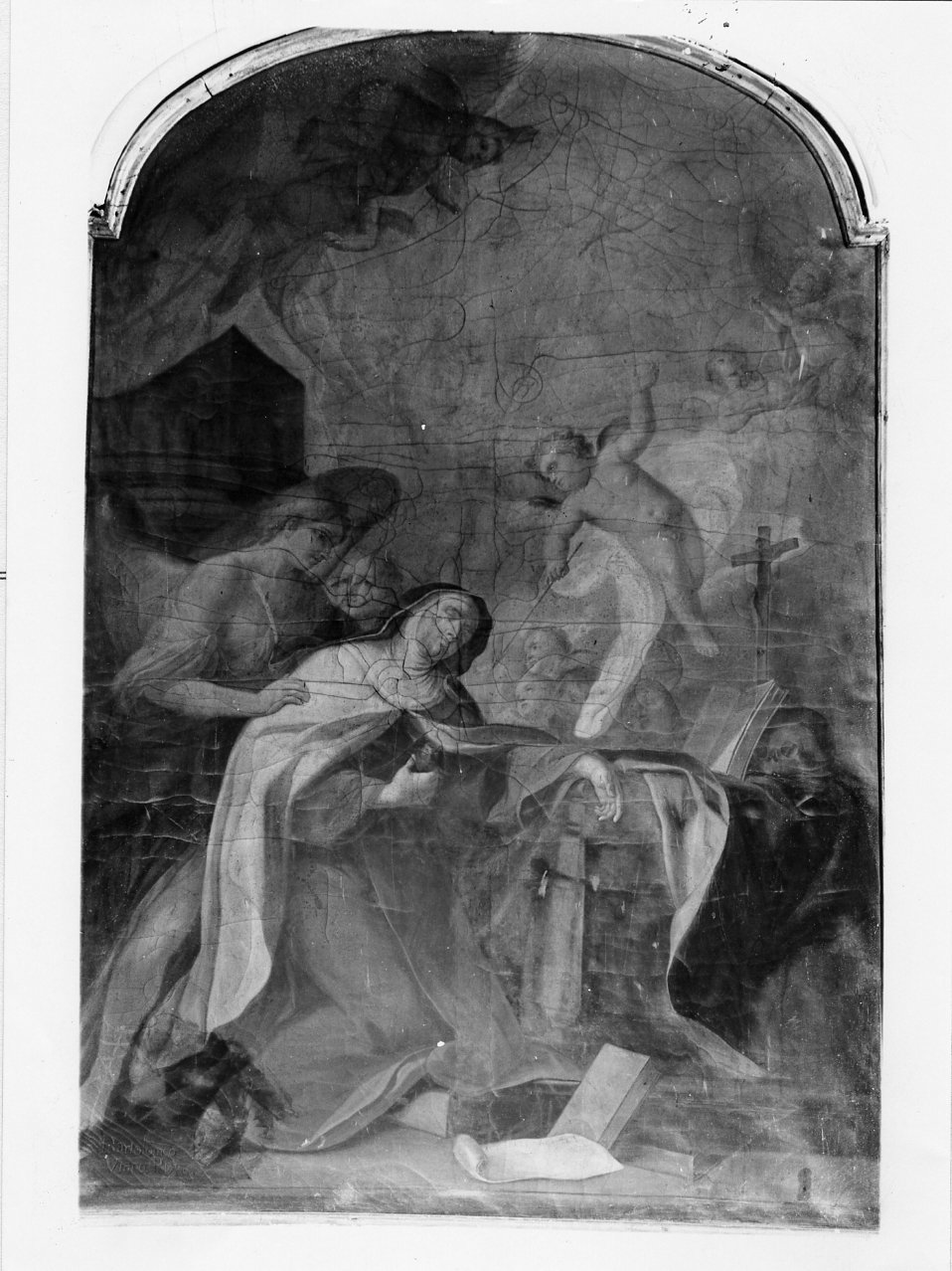 Santa Teresa (dipinto) di Viano Bartolomeo (sec. XVIII)