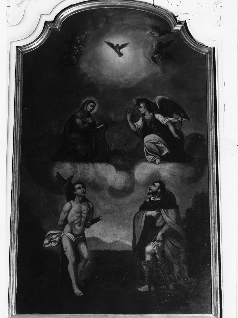 Annunciazione (dipinto) - ambito campano (seconda metà sec. XVIII)