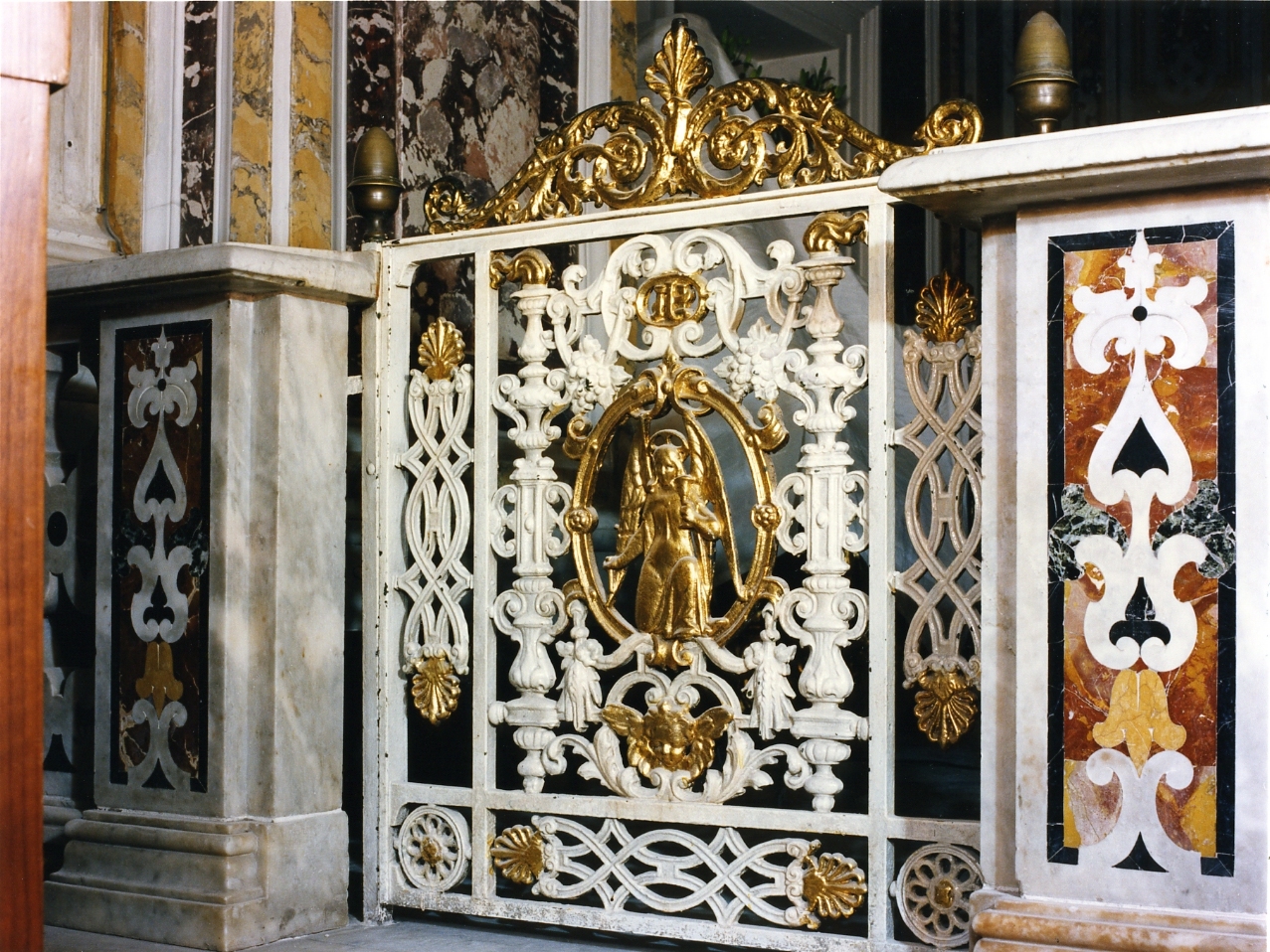 cancellata di balaustrata - bottega napoletana (sec. XVIII)