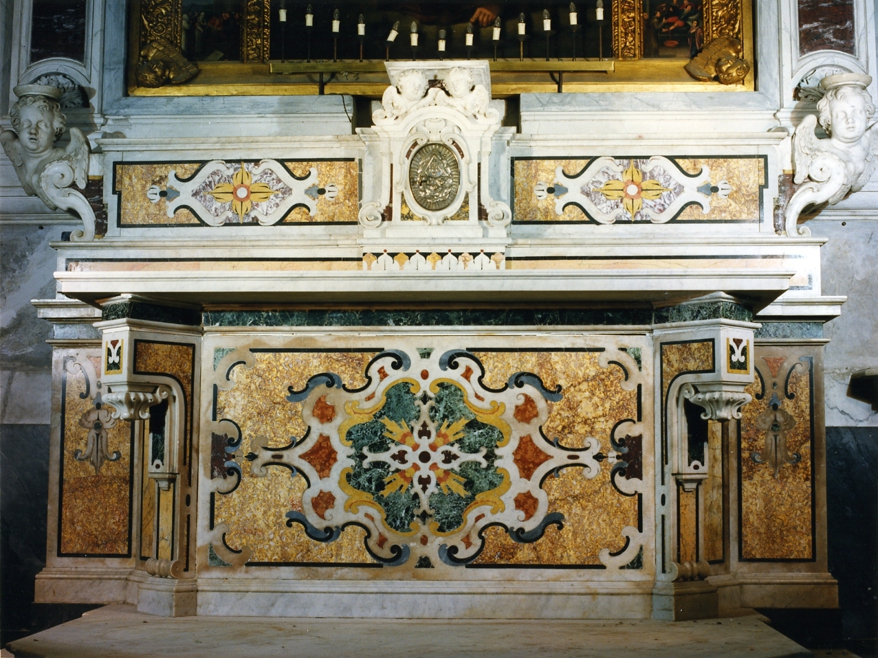 altare - bottega napoletana (sec. XVII)
