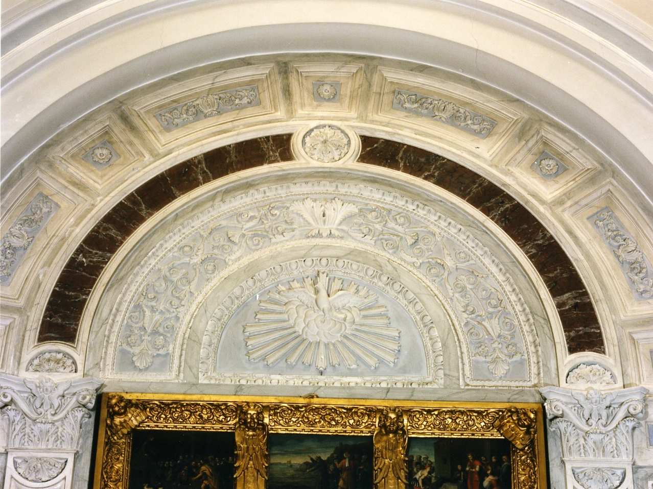 decorazione plastica - bottega napoletana (ultimo quarto sec. XIX)