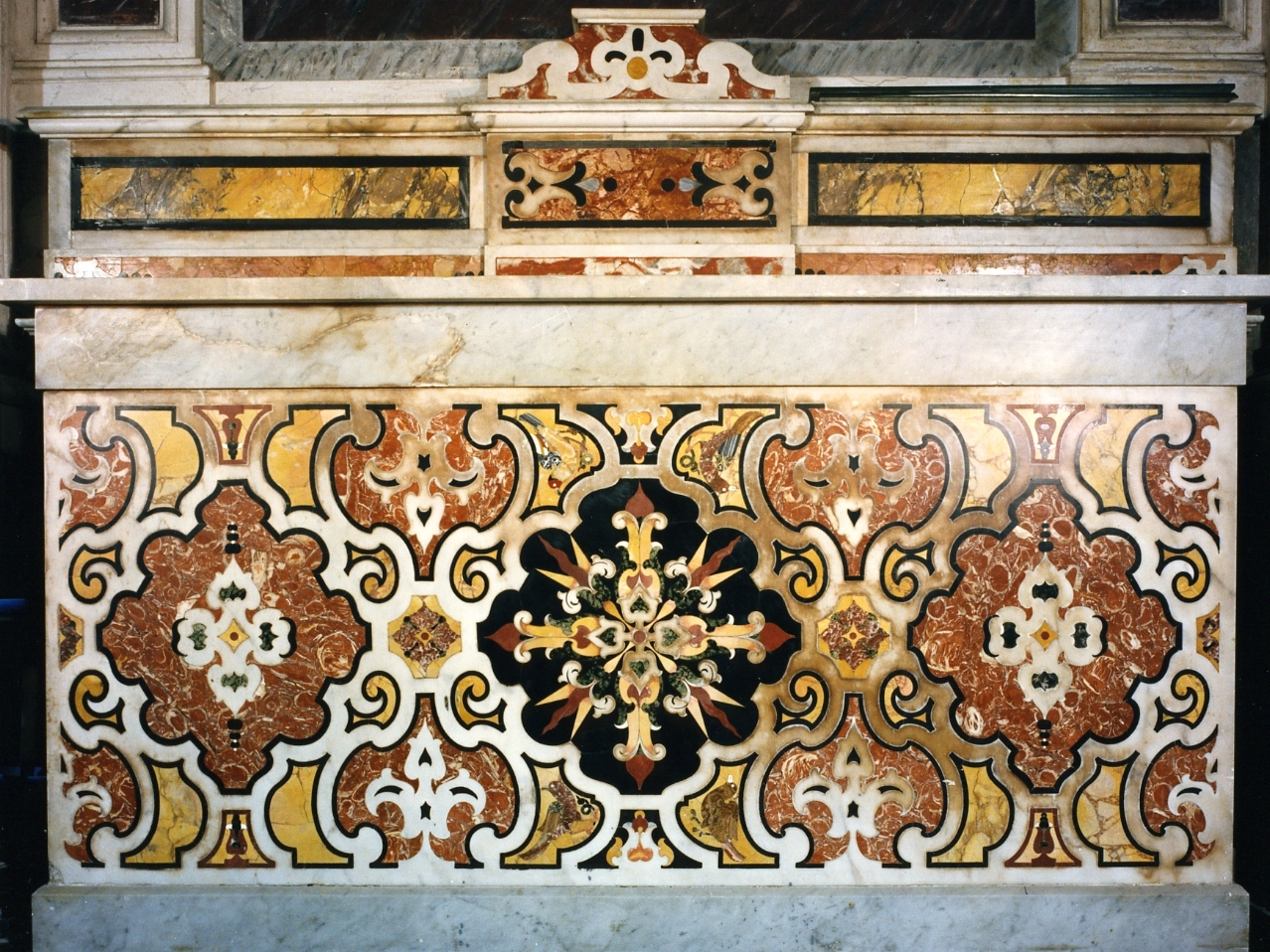 paliotto - bottega napoletana (prima metà sec. XVIII)