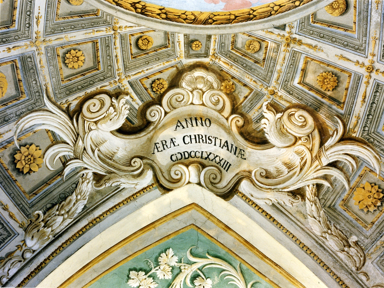 decorazione plastico-pittorica di Desiderio Costantino (sec. XVIII)