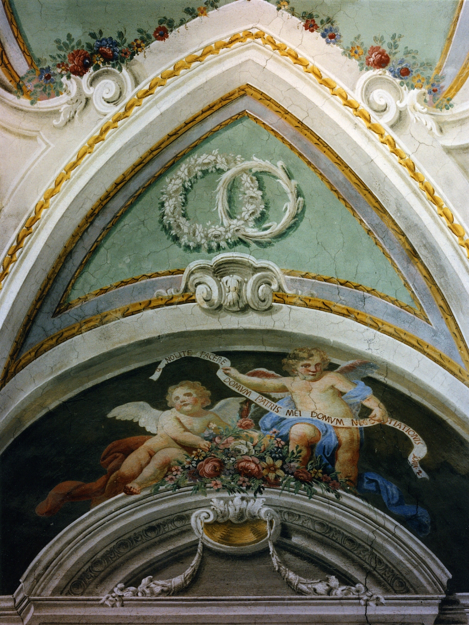 angeli (decorazione pittorica) di Desiderio Costantino (sec. XVIII)