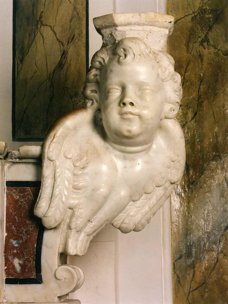 angioletto (scultura, serie) - bottega napoletana (prima metà sec. XVIII)