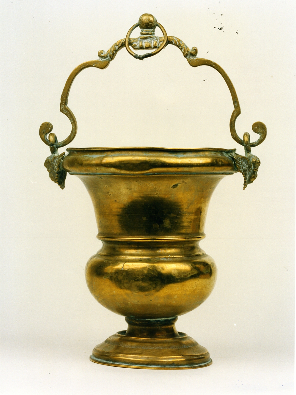 secchiello per l'acqua benedetta - bottega napoletana (fine sec. XVIII)