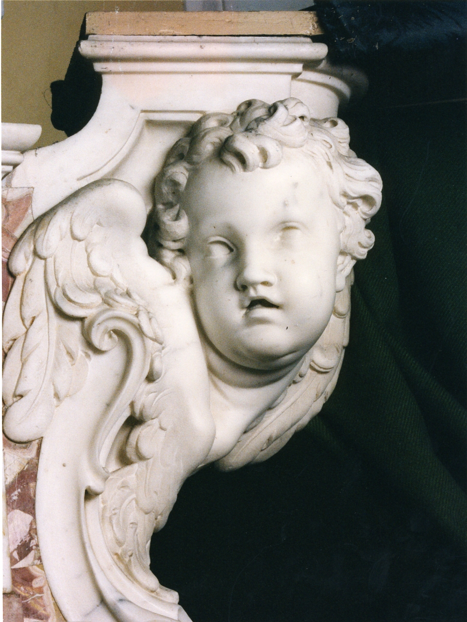 angioletto (scultura, serie) - bottega napoletana (primo quarto sec. XVIII)