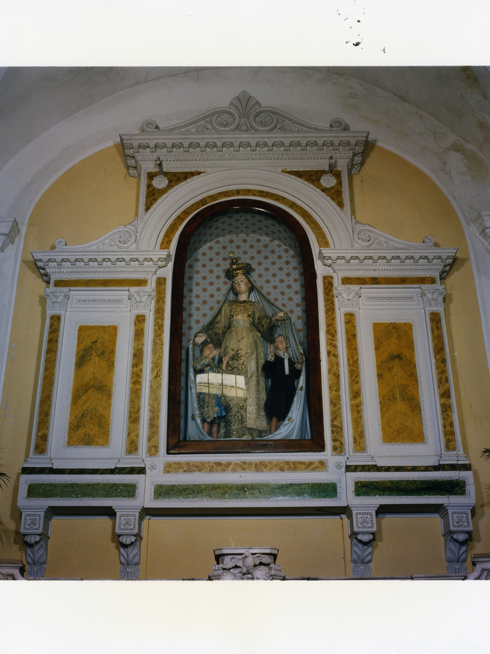 mostra di nicchia - bottega napoletana (primo quarto sec. XVIII)