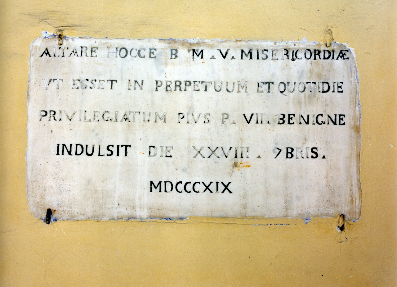 lapide - bottega napoletana (sec. XIX)