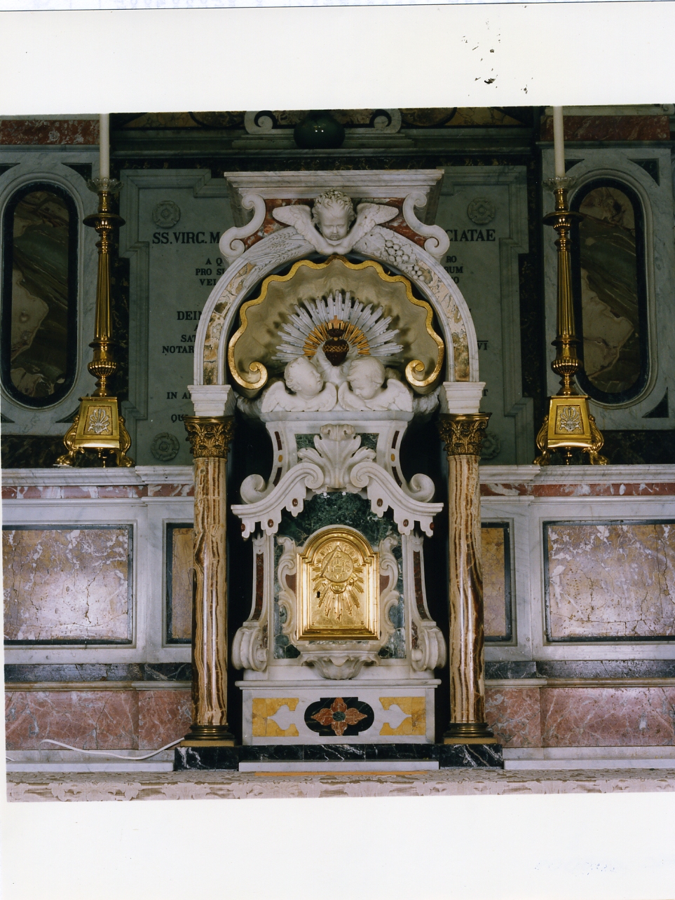 sportello di tabernacolo - bottega napoletana (seconda metà sec. XVII)