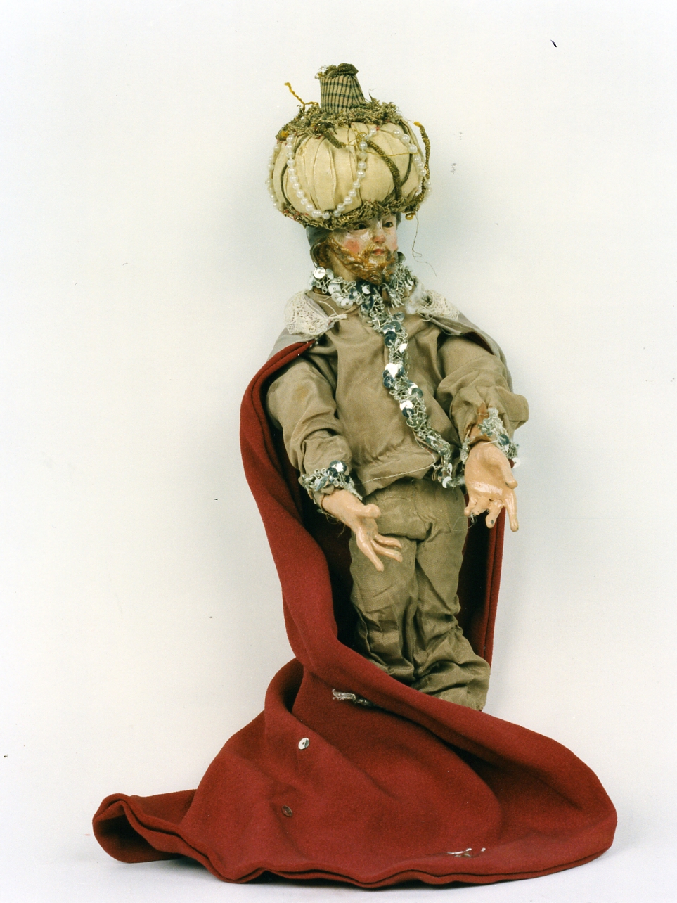 figura maschile (statuetta di presepio) - bottega napoletana (seconda metà sec. XVIII)