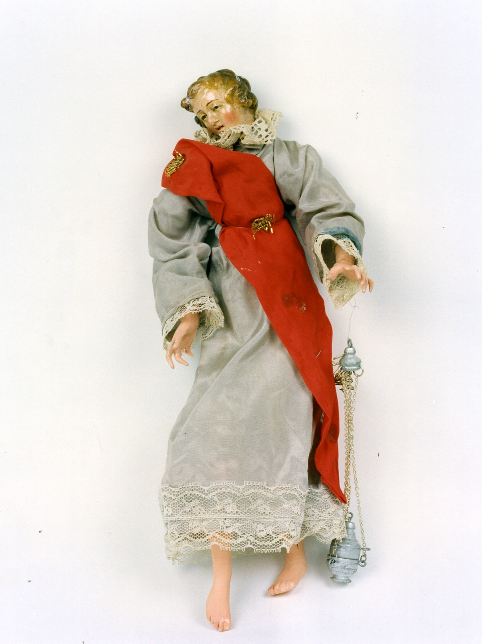 figura femminile (statuetta di presepio) - bottega napoletana (seconda metà sec. XVIII)