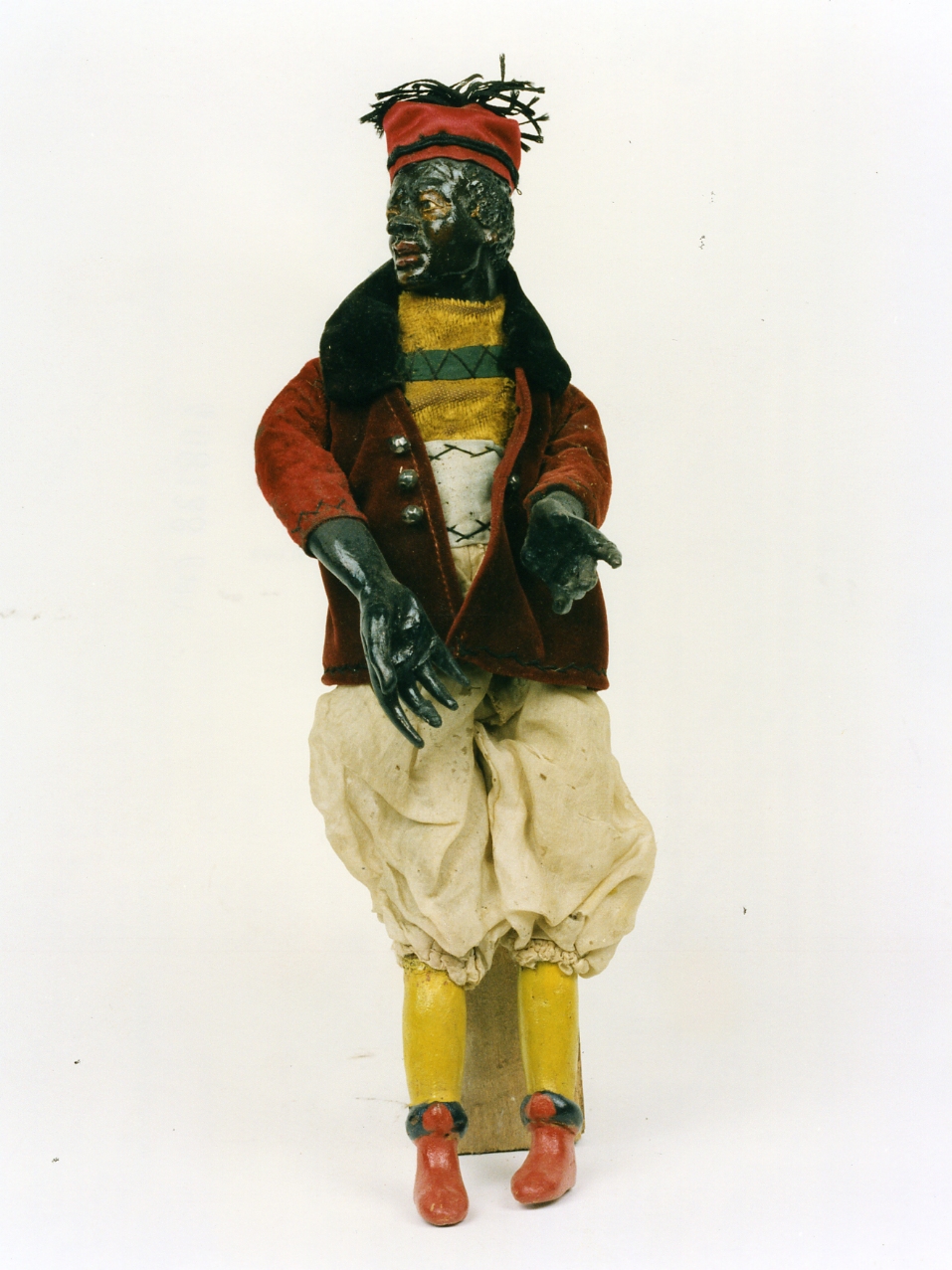 statuetta di presepio - bottega napoletana (seconda metà sec. XVIII)