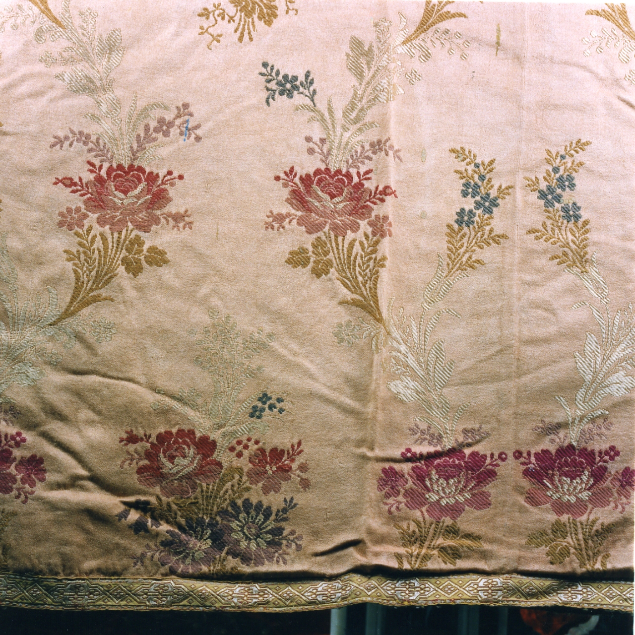 tovaglia da comunione - manifattura napoletana (fine/inizio secc. XIX/ XX)