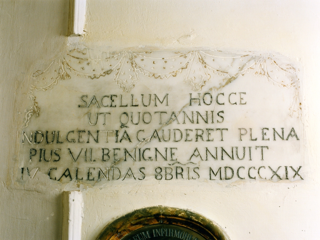 lapide commemorativa - bottega campana (sec. XIX)