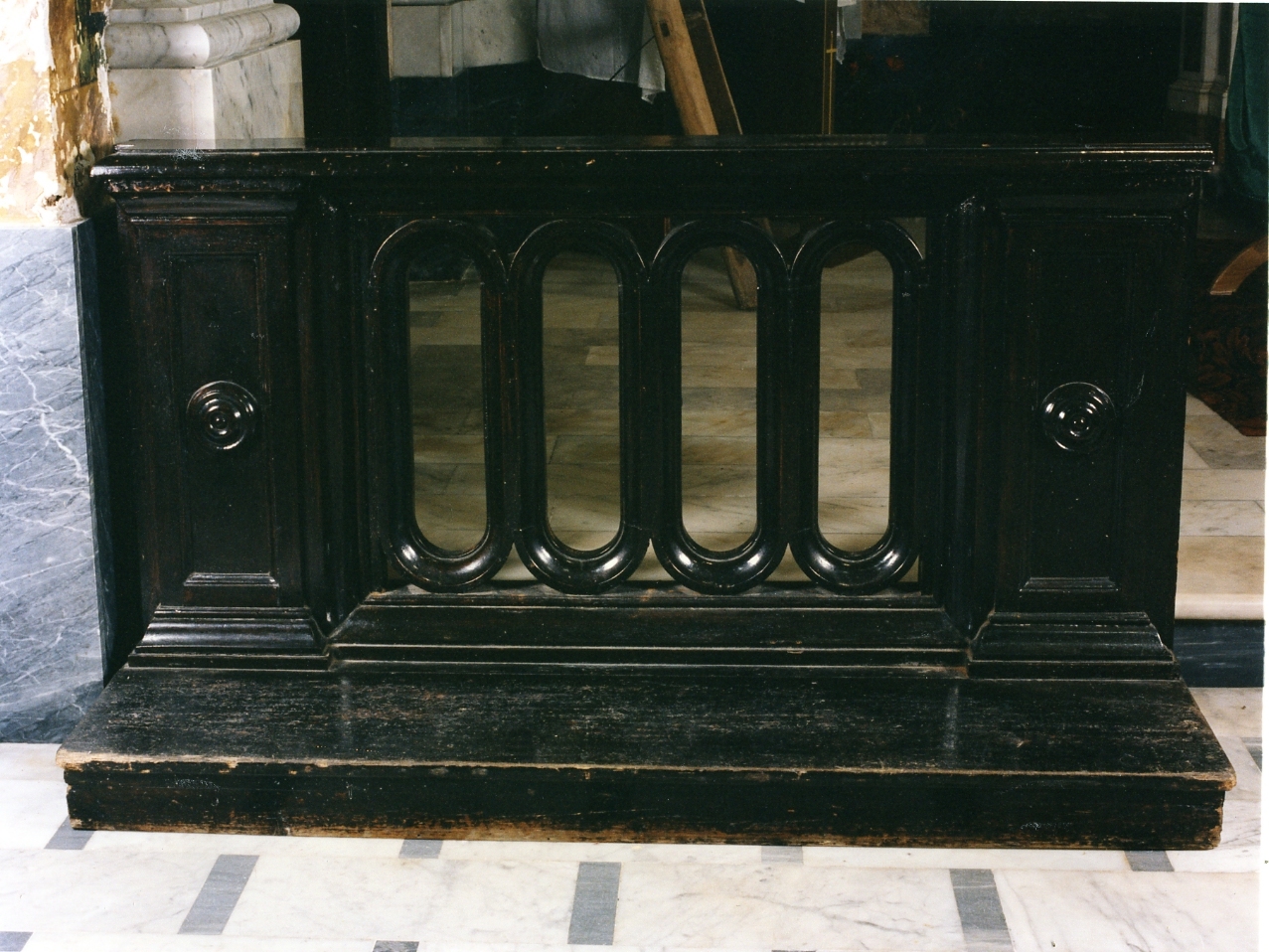 balaustrata, serie - bottega napoletana (sec. XX)