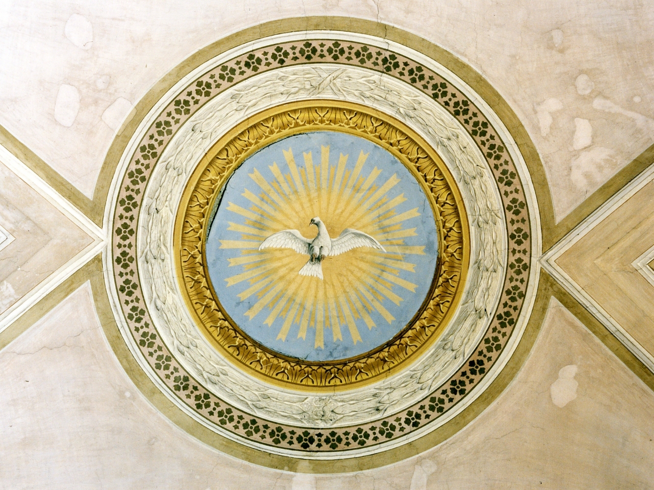 decorazione plastico-pittorica - bottega napoletana (ultimo quarto sec. XVIII)