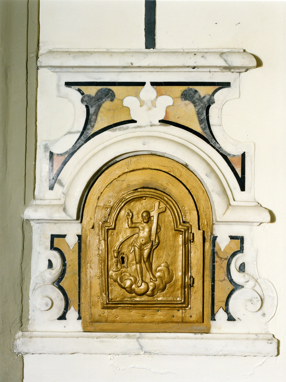 armadietto per oli santi - bottega napoletana (seconda metà sec. XVIII)