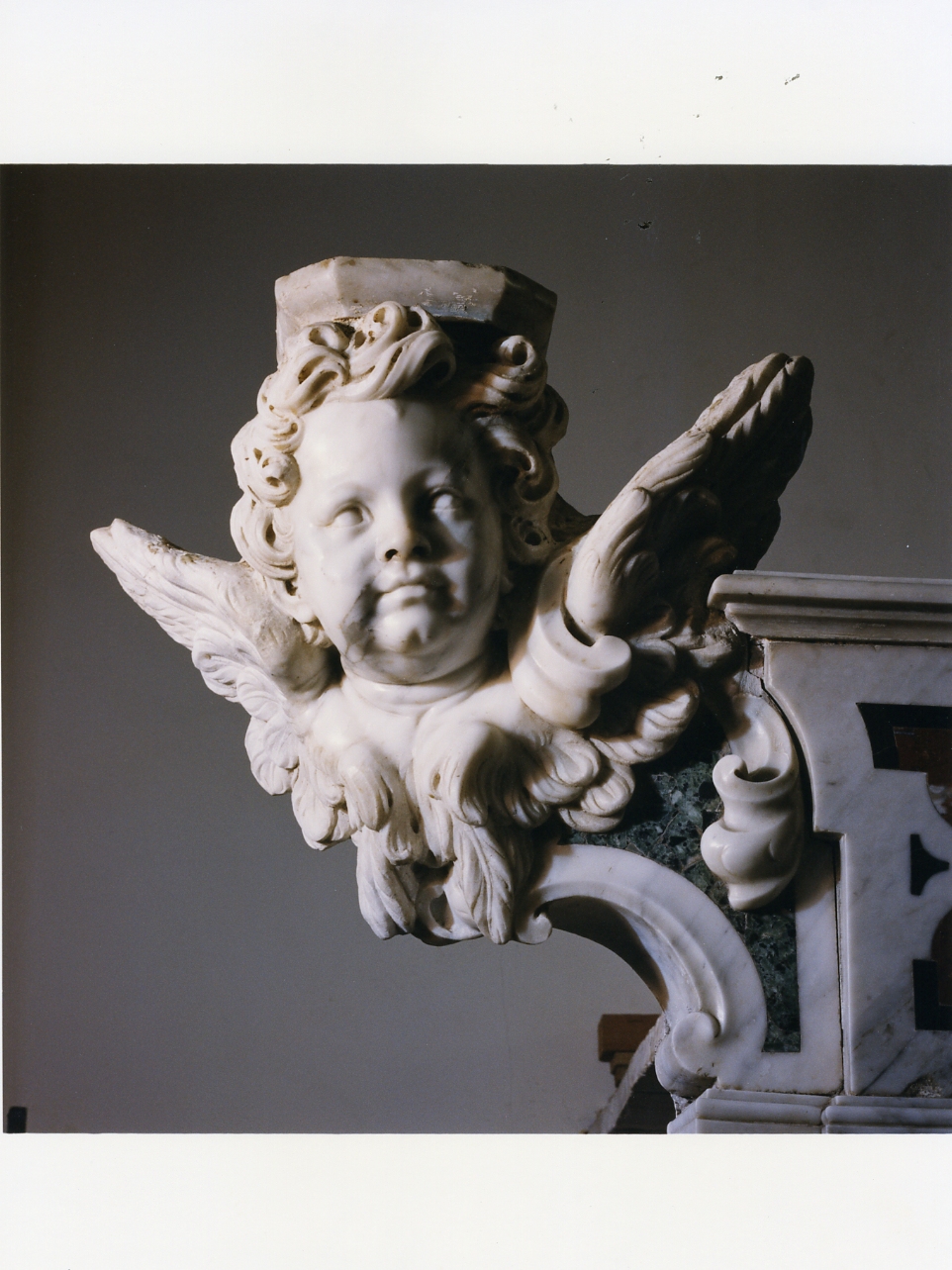 cherubino (scultura, serie) - bottega napoletana (sec. XIX)