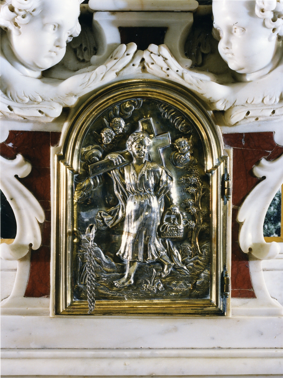 sportello di tabernacolo - bottega napoletana (sec. XIX)