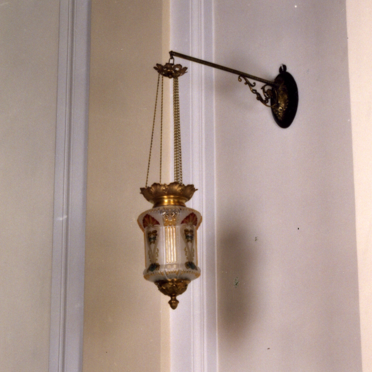 lampada, serie - bottega napoletana (prima metà sec. XX)