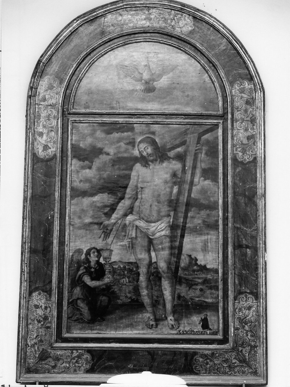 Cristo portacroce (polittico) di Lama Giovan Bernardo (seconda metà sec. XVI)