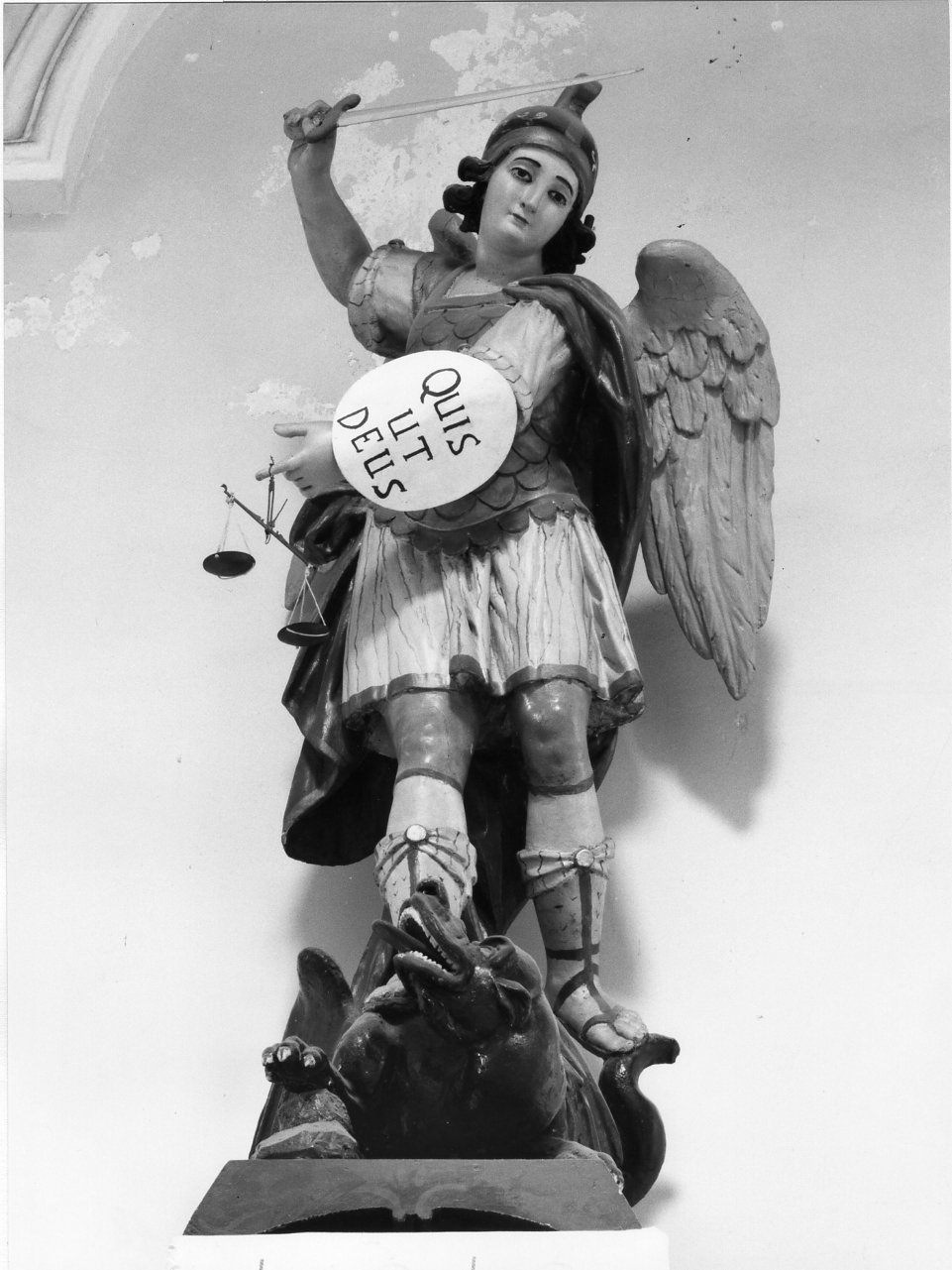 San Michele Arcangelo (statua) - bottega napoletana (inizio sec. XX)