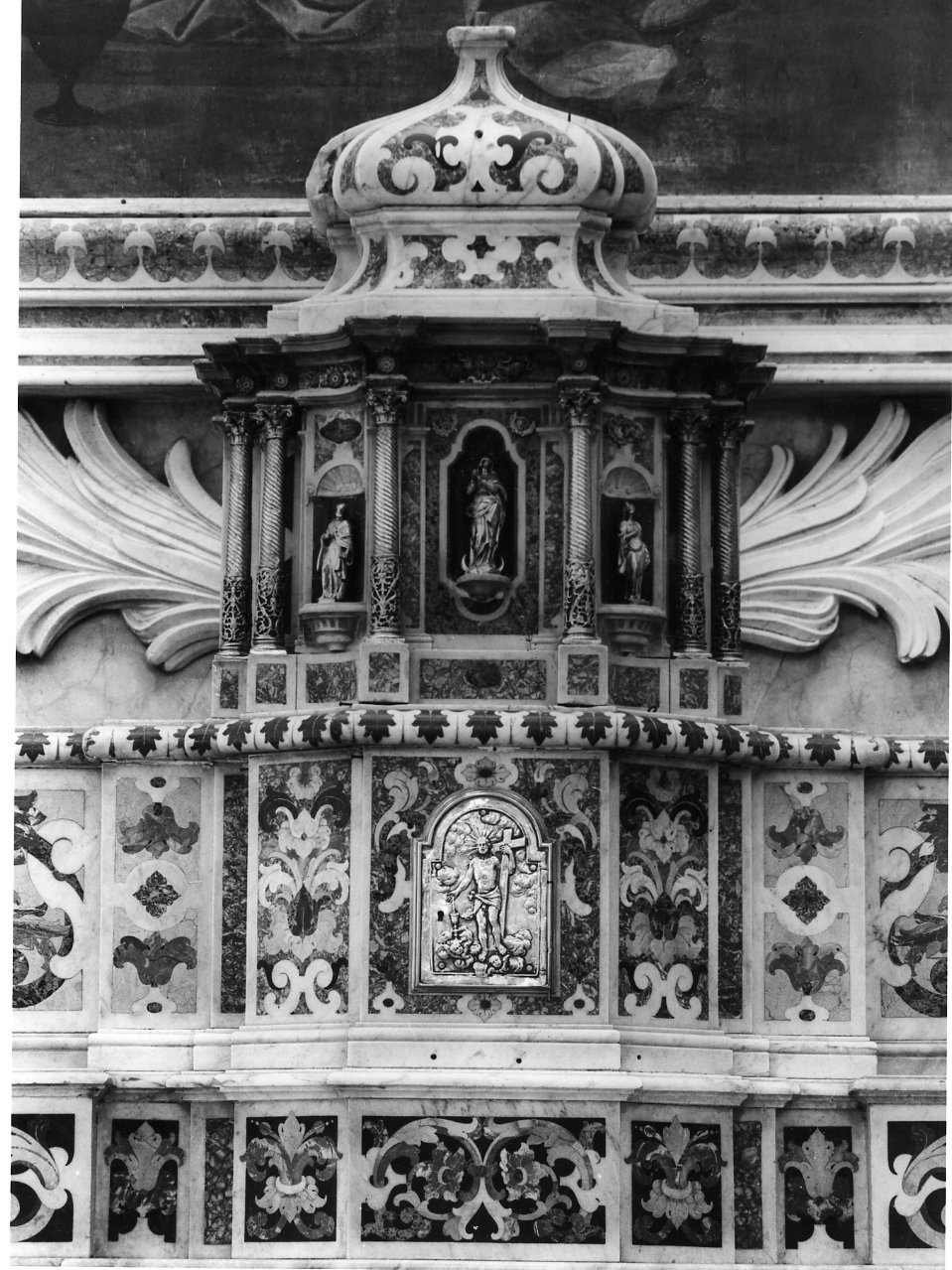 sportello di tabernacolo - bottega napoletana (seconda metà sec. XVII)