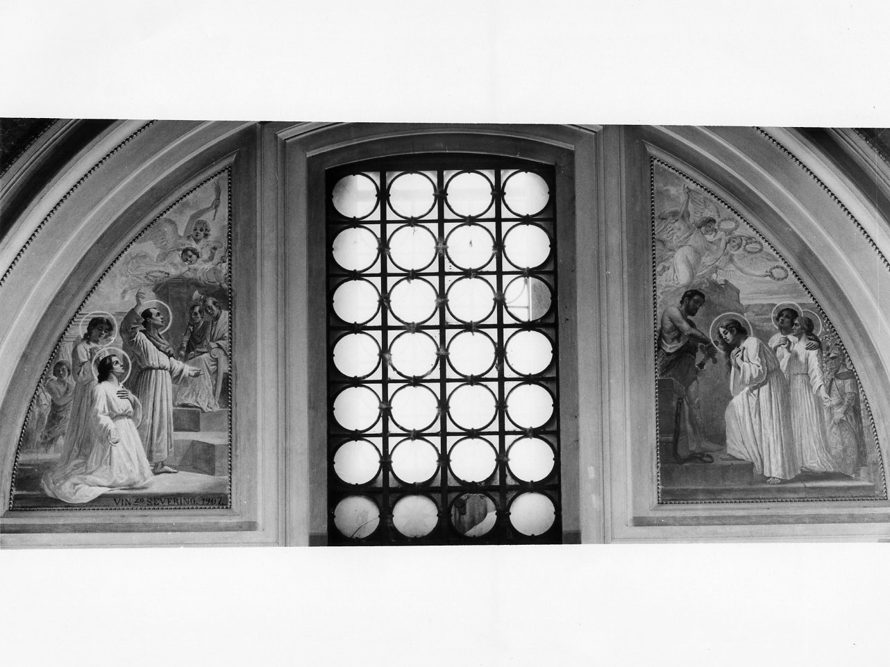 protomartiri della Chiesa Nolana (dipinto) di Severino Vincenzo (sec. XX)