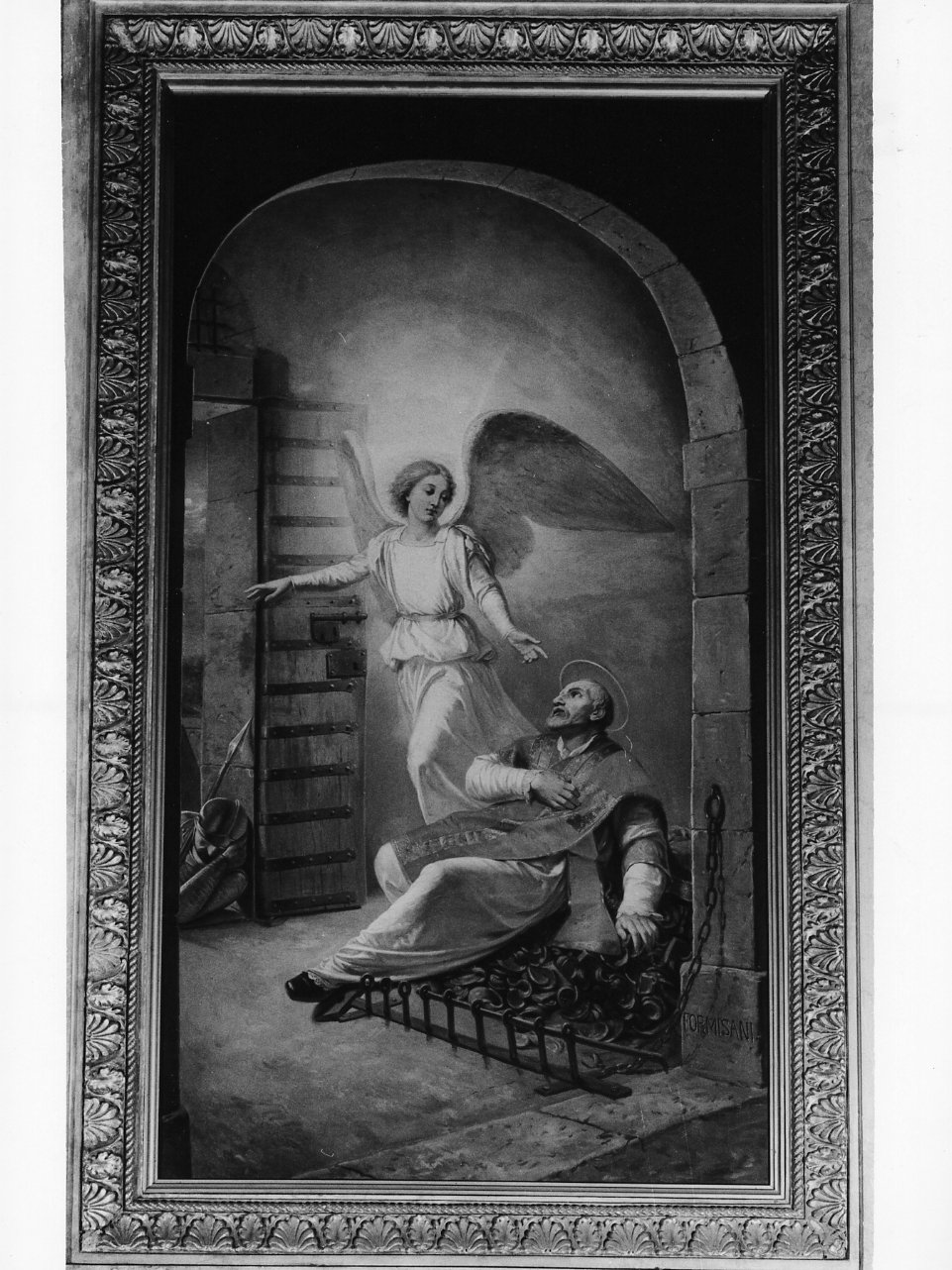San Felice in Pincis liberato dal carcere (dipinto) di Formisani G (inizio sec. XX)