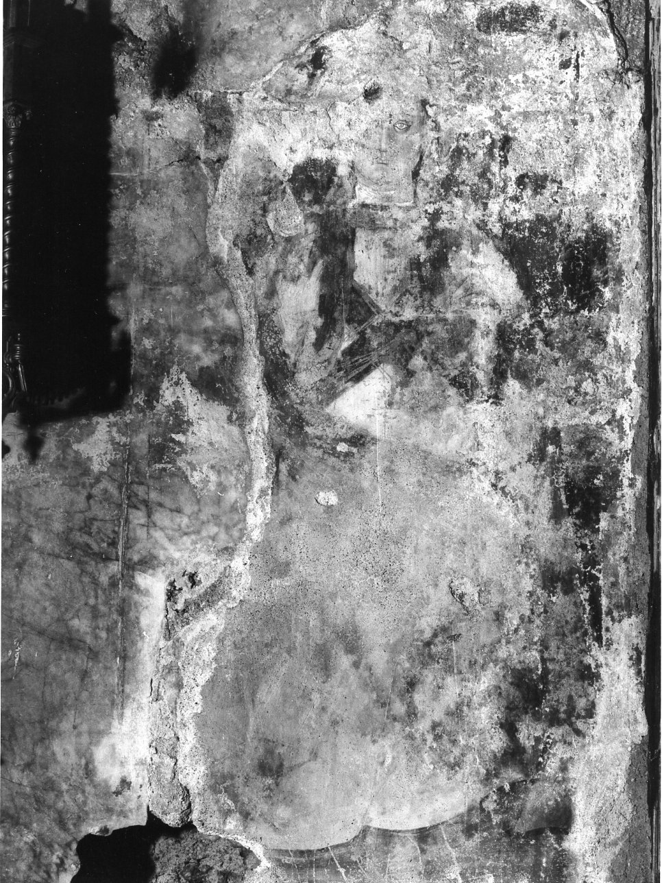 Santo (dipinto) - ambito campano (prima metà sec. XV)