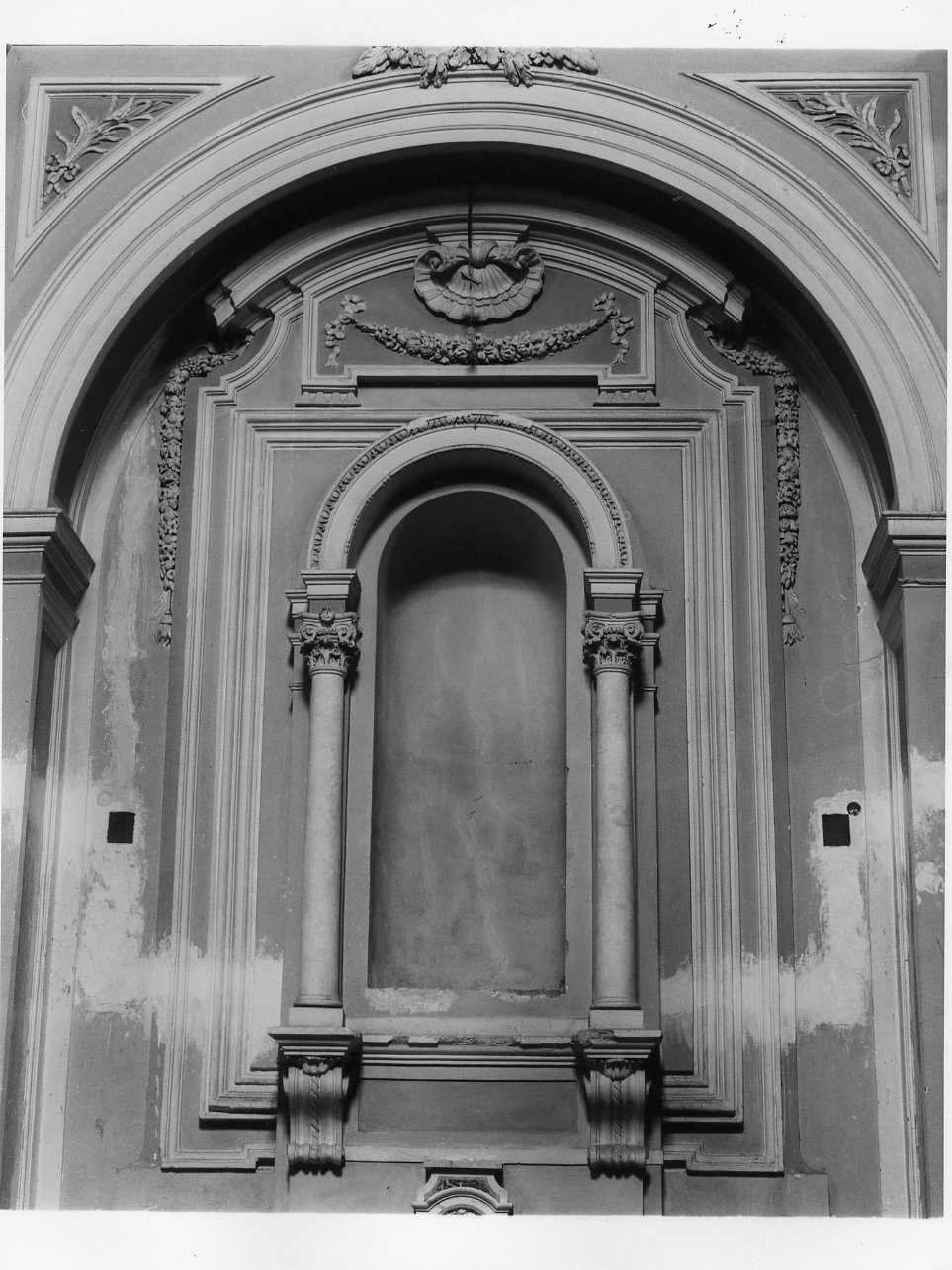 mostra d'altare - bottega campana (fine sec. XVIII)