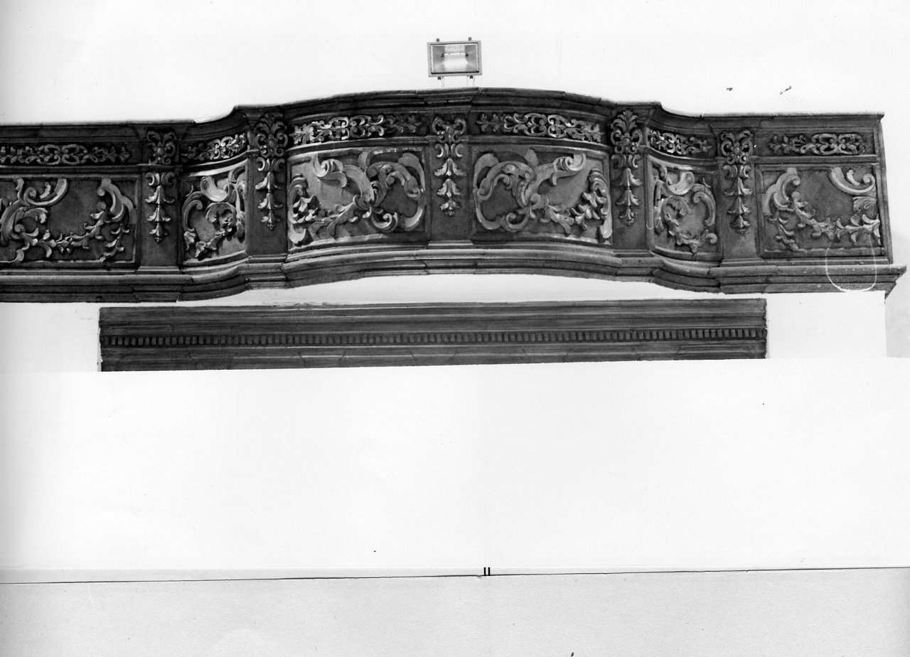 cantoria - bottega napoletana (seconda metà sec. XVIII)