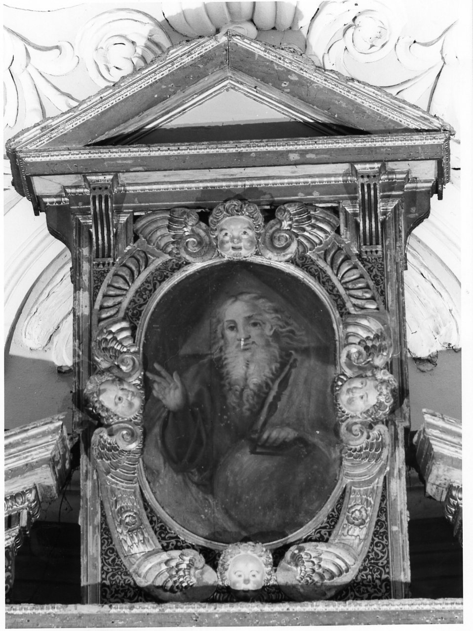 Dio Padre (dipinto) di Imparato Girolamo (seconda metà sec. XVI)