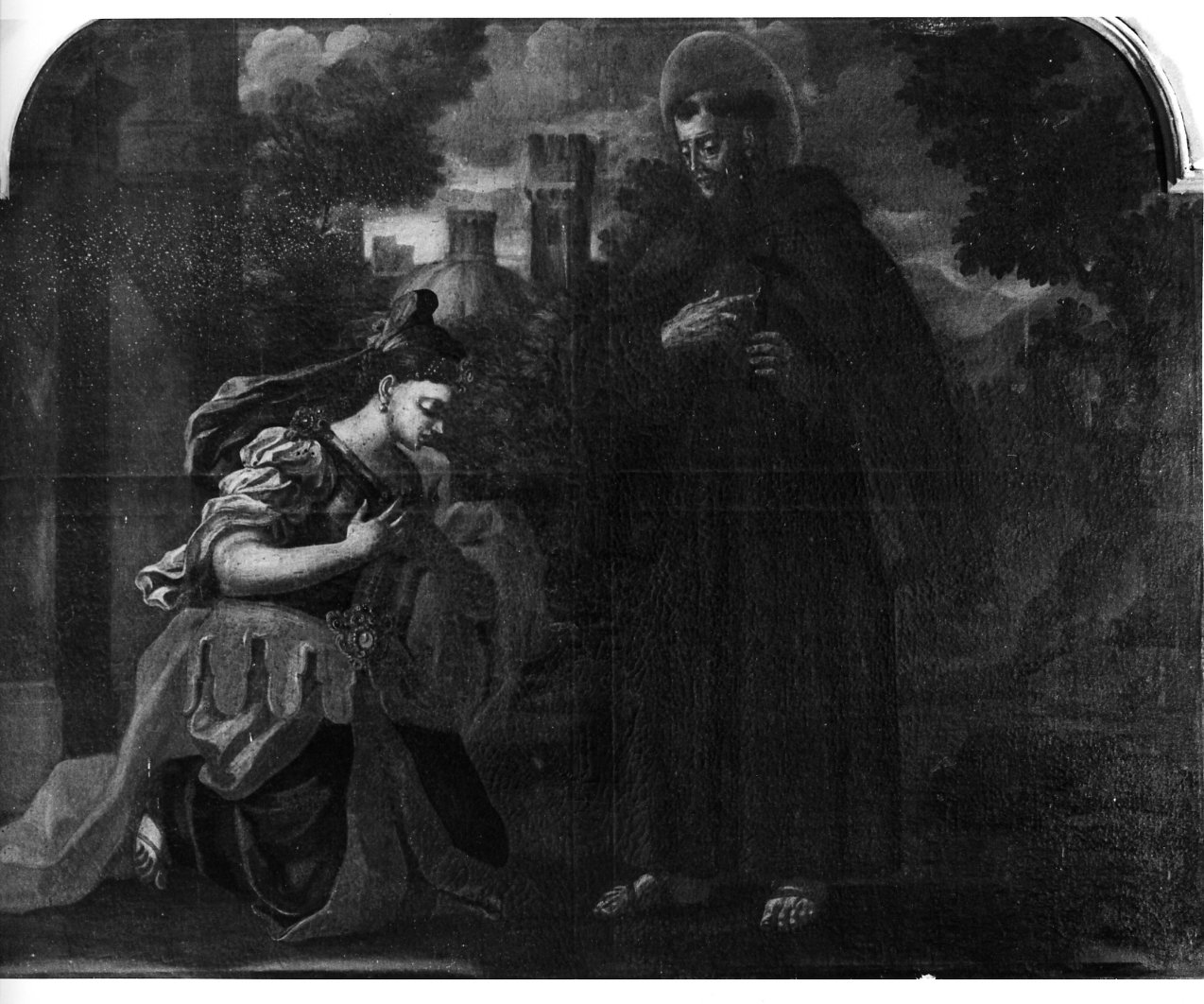episodi della vita di San Francesco d'Assisi (dipinto) - ambito napoletano (seconda metà sec. XVIII)