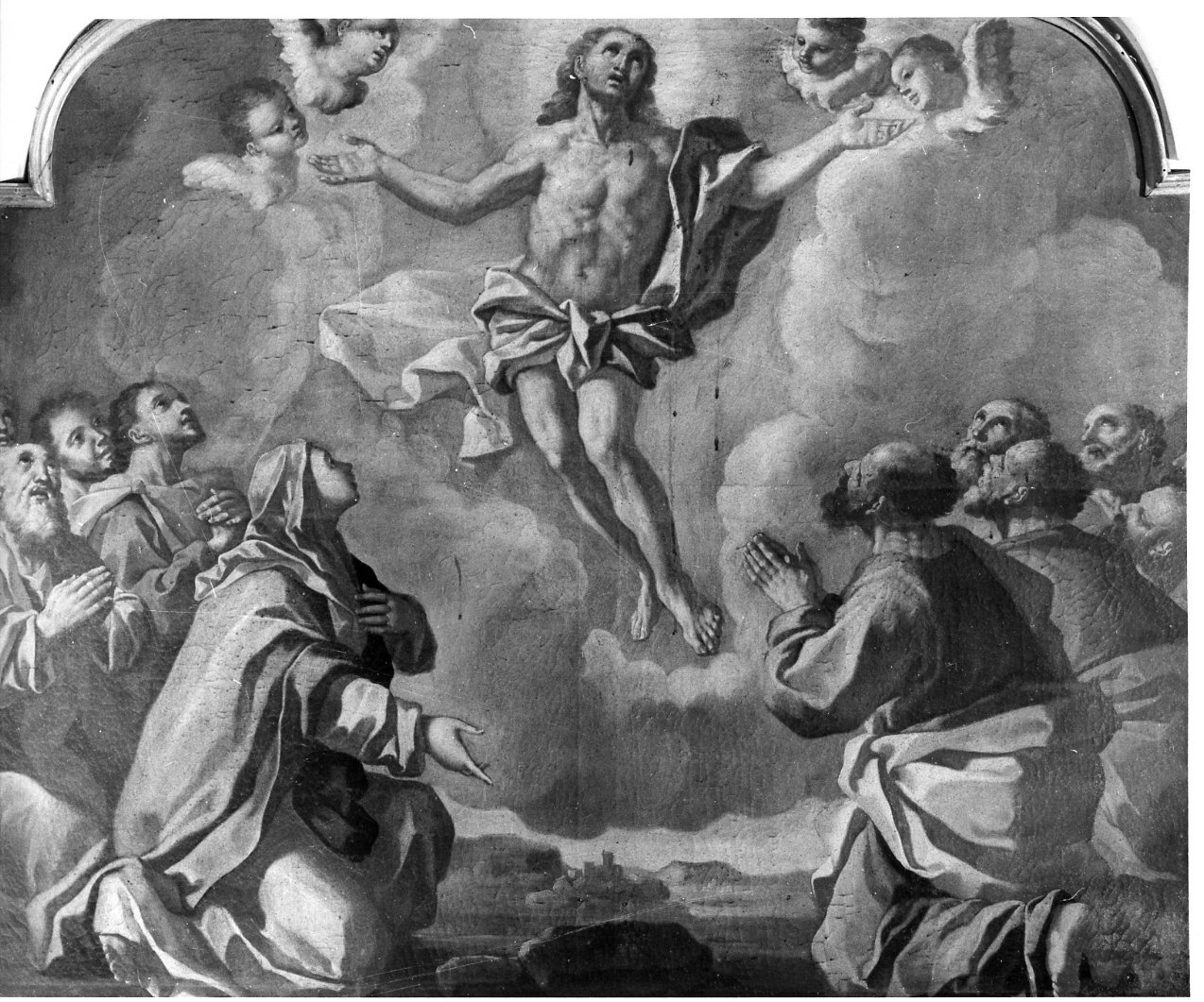 ascensione di Cristo (dipinto) - ambito napoletano (seconda metà sec. XVIII)