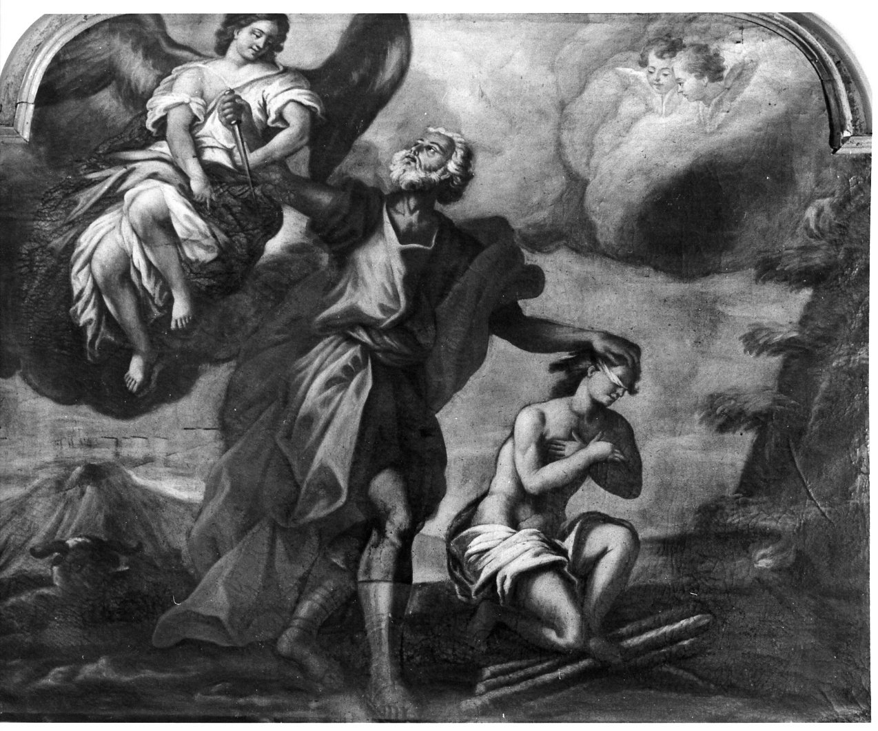 sacrificio di Isacco (dipinto) - ambito napoletano (seconda metà sec. XVIII)