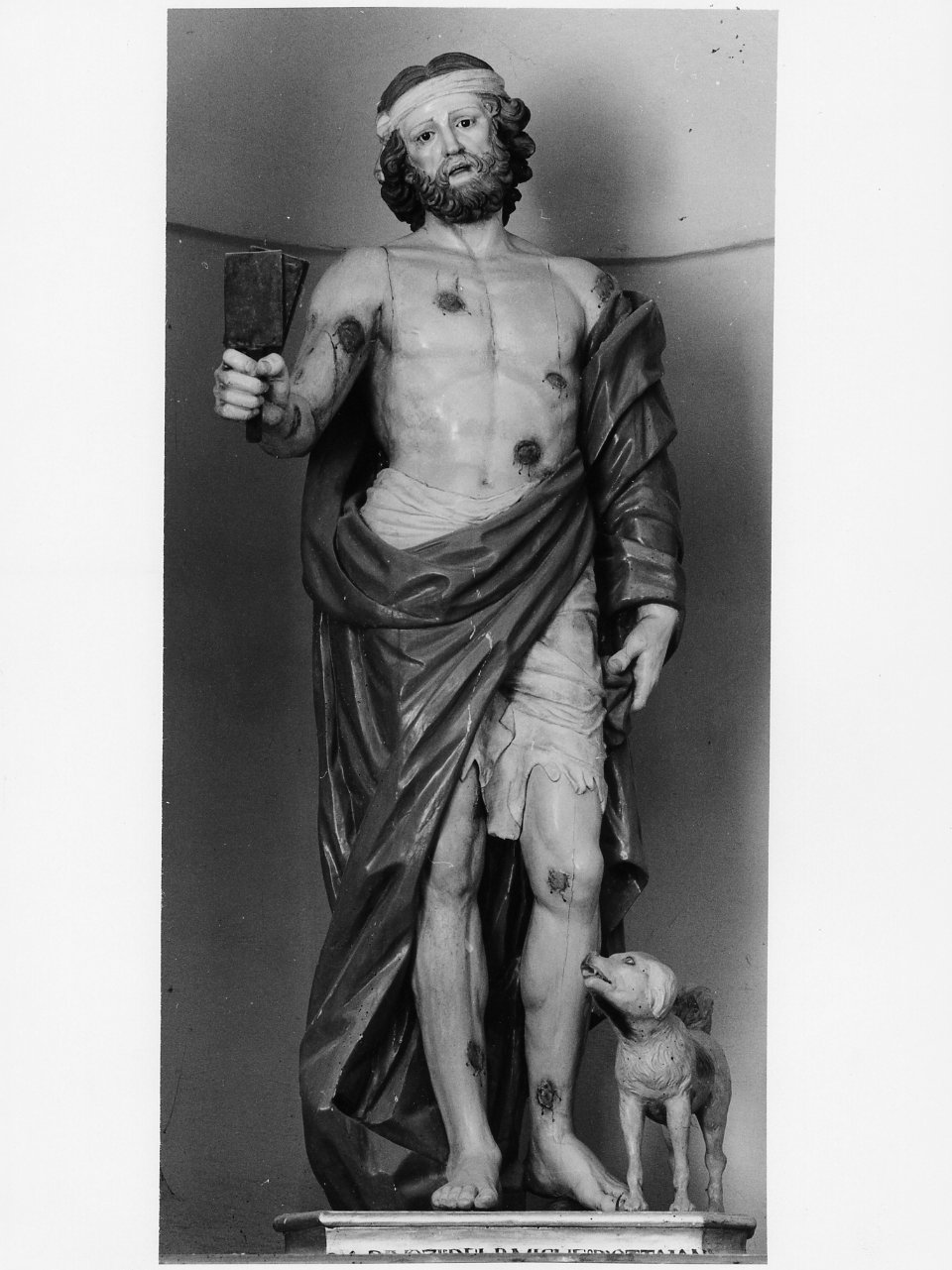 Santo (statua) - bottega napoletana (sec. XIX)