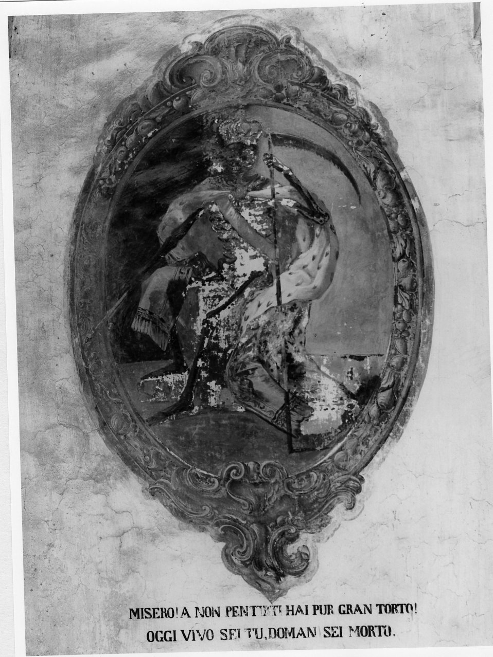 Morte (dipinto) - ambito napoletano (seconda metà sec. XIX)