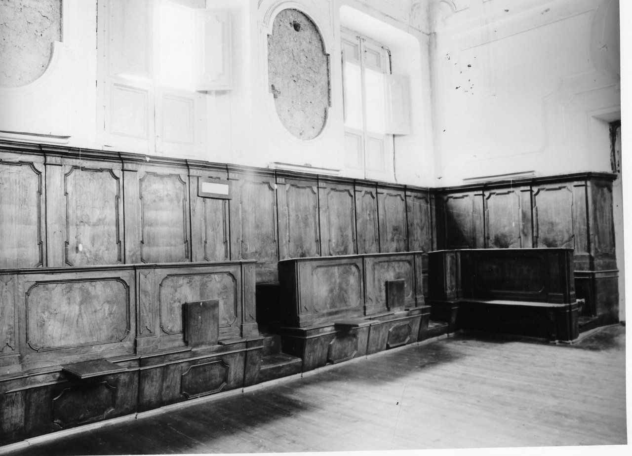 stalli del coro - bottega napoletana (metà sec. XIX)