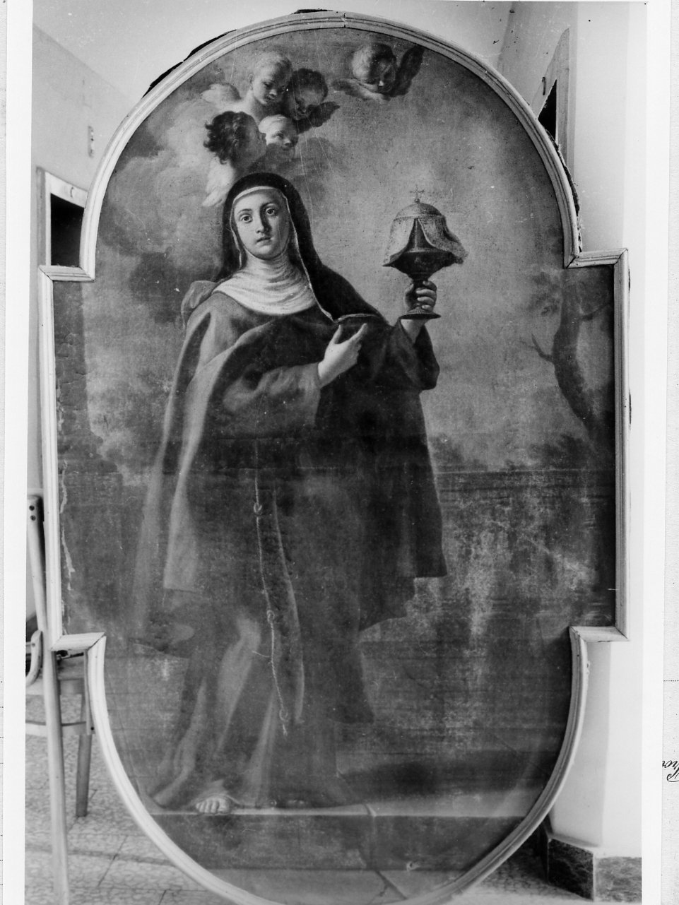 Santa Chiara (dipinto) - ambito napoletano (seconda metà sec. XVIII)