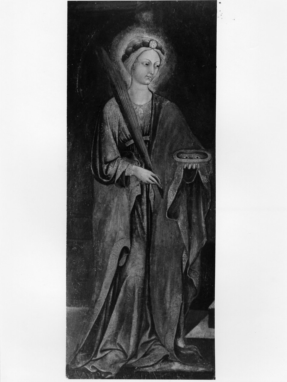 Santa Lucia (dipinto) - ambito napoletano (prima metà sec. XV)