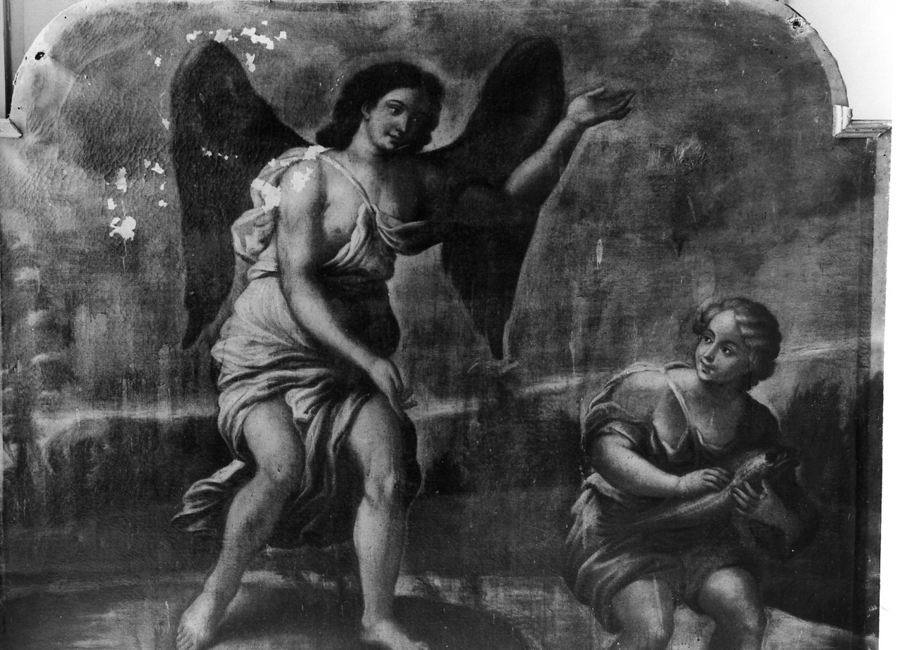Tobia e San Raffaele arcangelo (dipinto) - ambito campano (fine sec. XVIII)