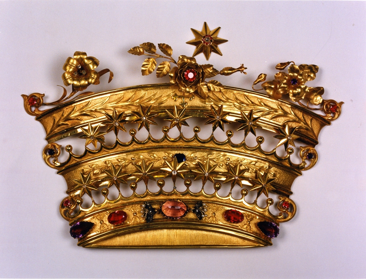 corona da dipinto di Catello Vincenzo (sec. XX)
