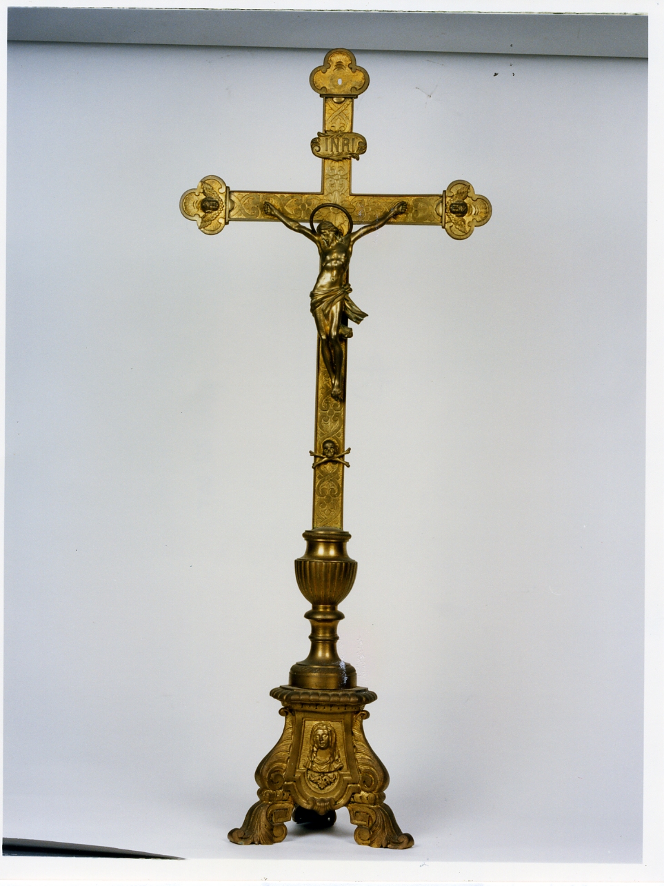 croce d'altare - bottega napoletana (fine sec. XIX)