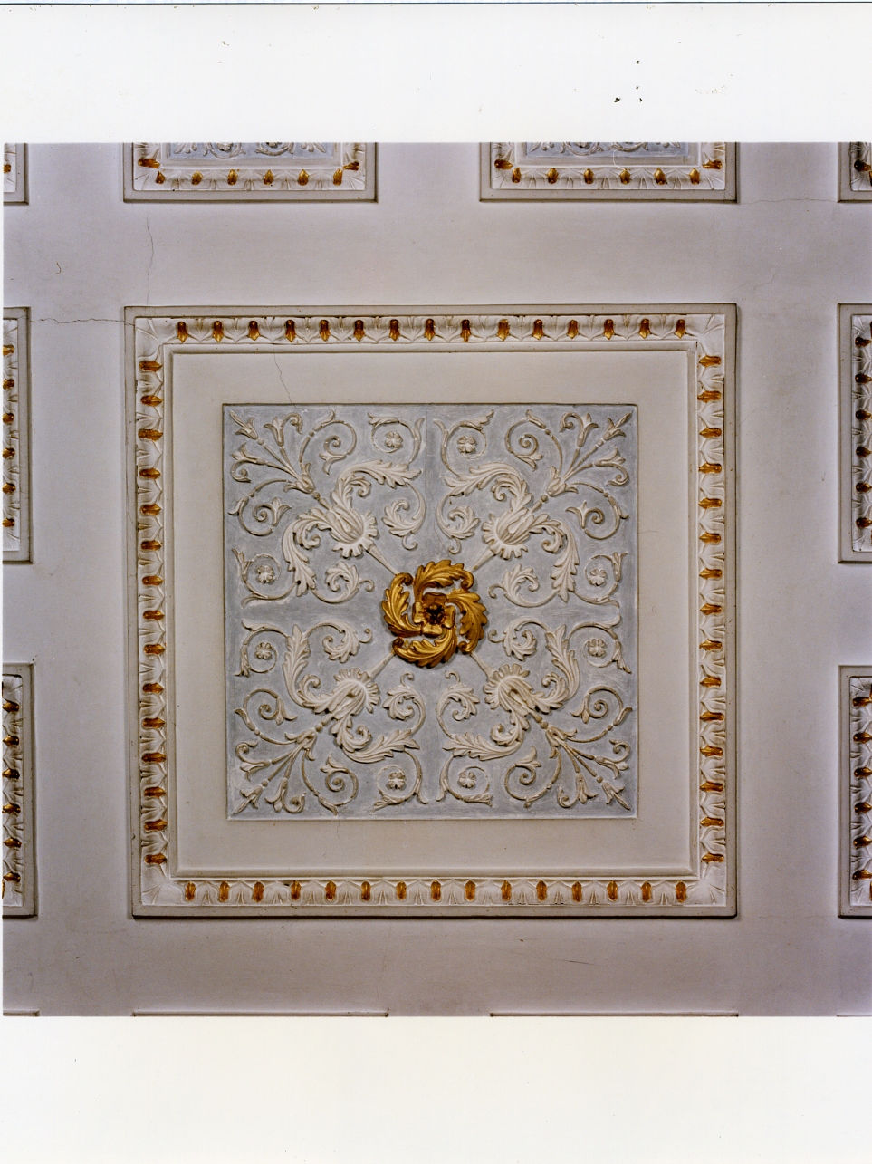 decorazione plastica, complesso decorativo - bottega campana (fine sec. XIX)