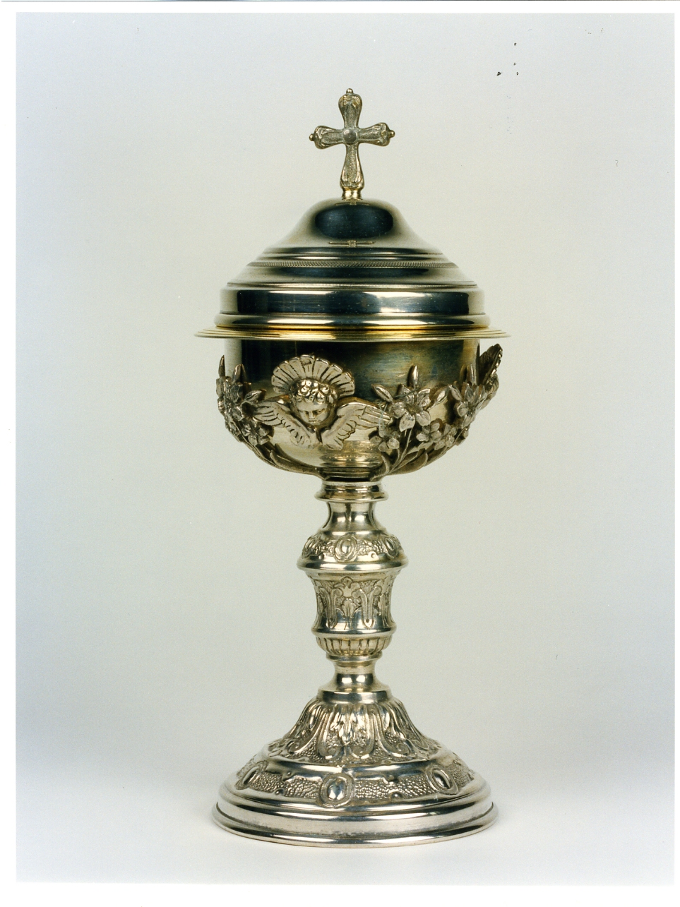 pisside - bottega napoletana (fine sec. XIX)