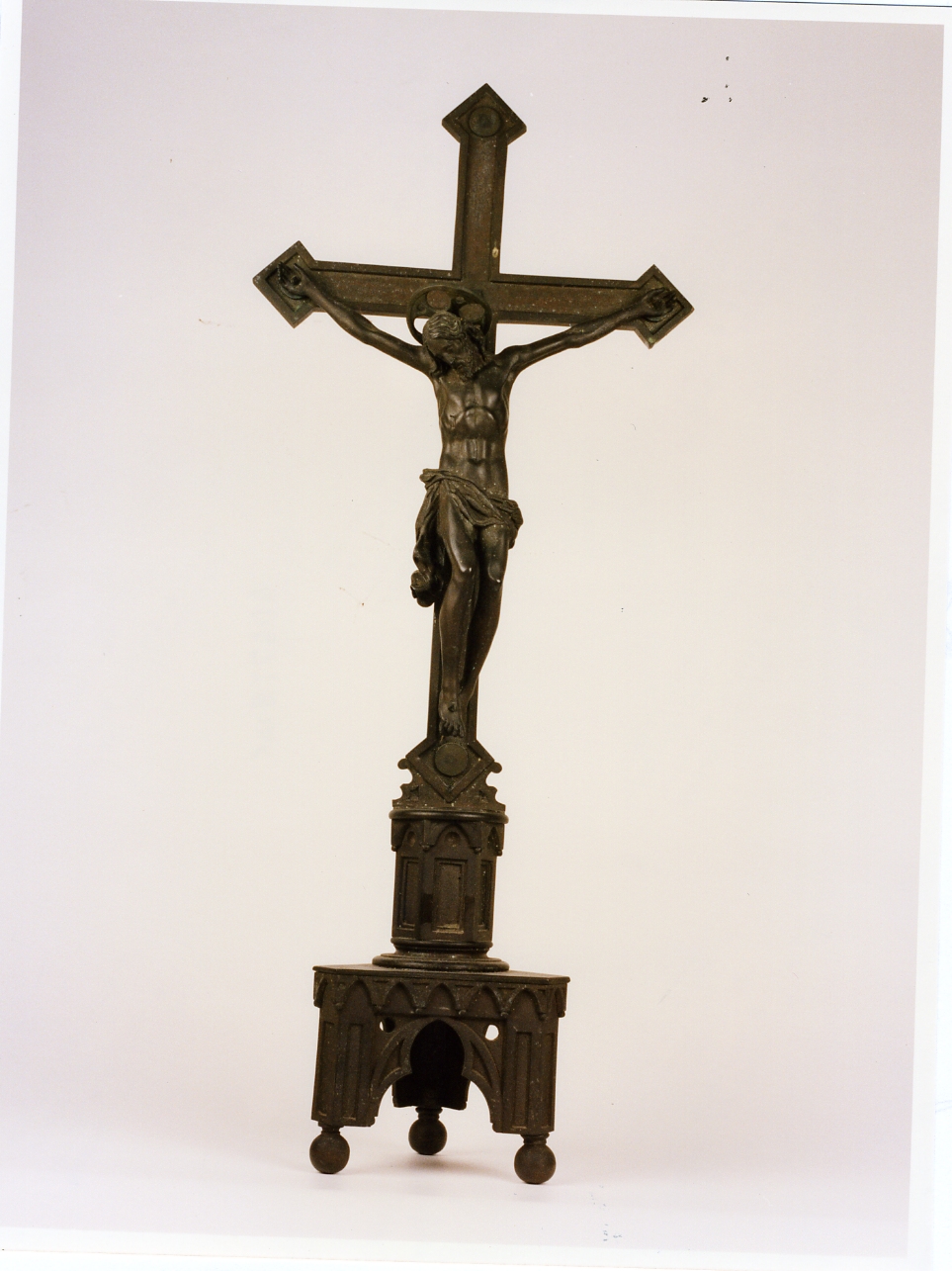 croce d'altare - bottega napoletana (inizio sec. XX)