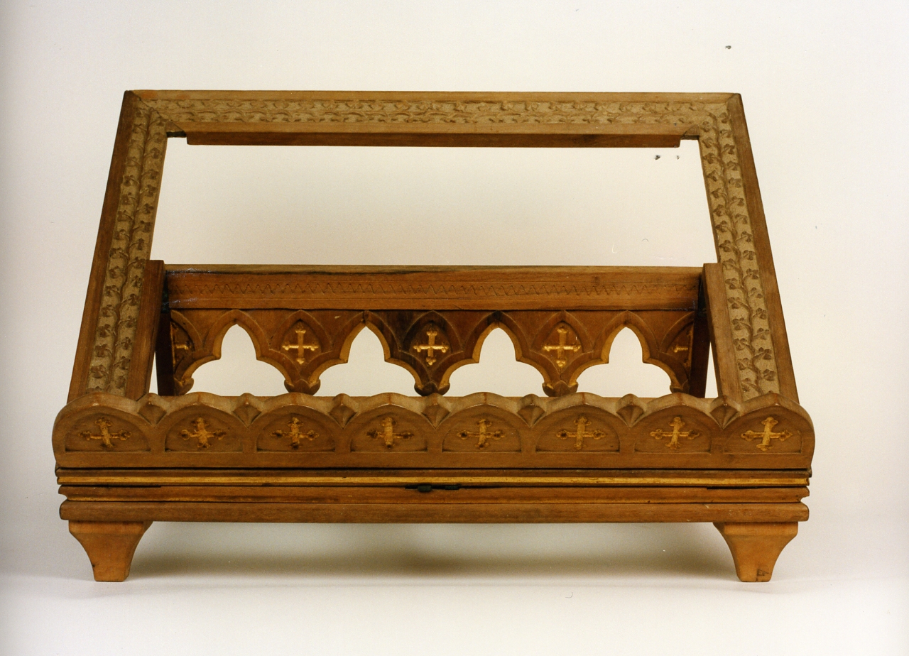 leggio d'altare - bottega napoletana (fine/inizio secc. XIX/ XX)